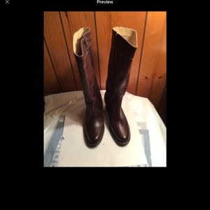 L.L.Bean leather boots SZ 9